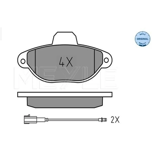 MEYLE Plaquettes de frein X4 pour FIAT: 500 & FORD: Ka (Ref: 025 214 3616) pas cher
