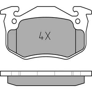 Meyle 025 210 9615/W Kit de plaquettes de frein, frein à disque pas cher