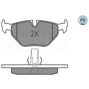 MEYLE Plaquettes de frein X4 pour BMW: Série 5 (Ref: 025 216 9117/PD) pas cher