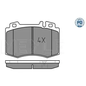 Meyle 0252374517/PD Motorcraft Kit de plaquettes de frein, frein à disque pas cher