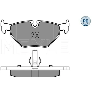 Kit de plaquettes de frein, frein à disque MEYLE-PD Quality 0252193417/PD pas cher