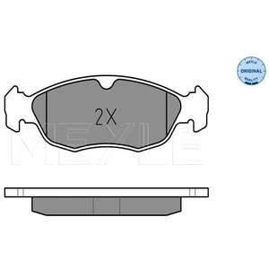 Kit de plaquettes de frein, frein à disque MEYLE-ORIGINAL Quality 0252182717 pas cher