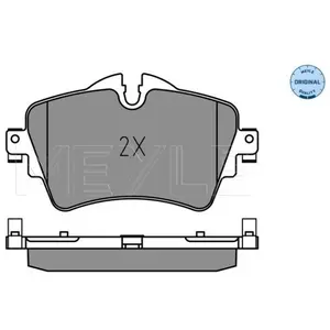 Kit de plaquettes de frein, frein à disque MEYLE-ORIGINAL: True to OE. 0252218719 pas cher