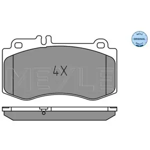Kit de plaquettes de frein, frein à disque MEYLE-ORIGINAL Quality 0252497618 pas cher