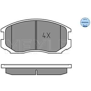 Kit de plaquettes de frein, frein à disque MEYLE-ORIGINAL Quality 0252165015 pas cher