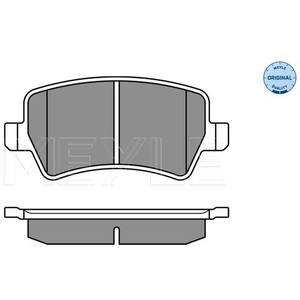Kit de plaquettes de frein, frein à disque MEYLE-ORIGINAL Quality 0252449617 pas cher
