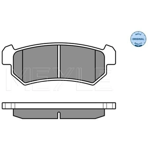 Kit de plaquettes de frein, frein à disque MEYLE-ORIGINAL Quality 0252407114 pas cher