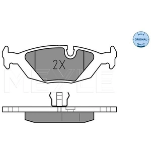 Kit de plaquettes de frein, frein à disque MEYLE-ORIGINAL Quality 0252067516 pas cher