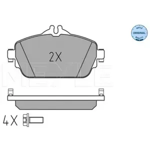 Kit de plaquettes de frein, frein à disque MEYLE-ORIGINAL Quality 0252203119 pas cher