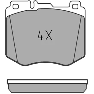 Kit de plaquettes de frein, frein à disque MEYLE-ORIGINAL Quality 0252204718 pas cher