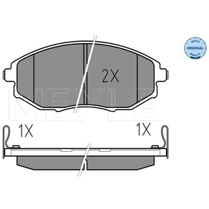 MEYLE Plaquettes de frein X4 pour CHEVROLET: Epica (Ref: 025 248 6417/W) pas cher