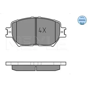 MEYLE Plaquettes de frein X4 pour TOYOTA: Camry (Ref: 025 239 2817) pas cher
