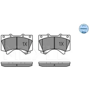 Meyle 025 243 8618/W Kit de plaquettes de frein, frein à disque pas cher