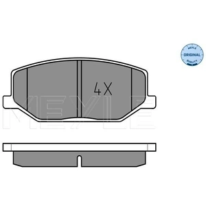 Kit de plaquettes de frein, frein à disque MEYLE-ORIGINAL Quality 0252114215 pas cher