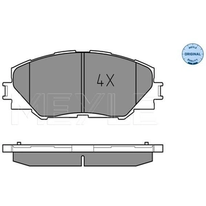 Kit de plaquettes de frein, frein à disque MEYLE-ORIGINAL Quality 0252433717 pas cher