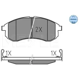 MEYLE Plaquettes de frein X4 pour MITSUBISHI: L200 (Ref: 025 238 7914/W) pas cher