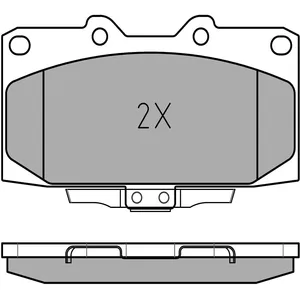 MEYLE Plaquettes de frein X4 pour SUBARU: Impreza (Ref: 025 218 5415/W) pas cher