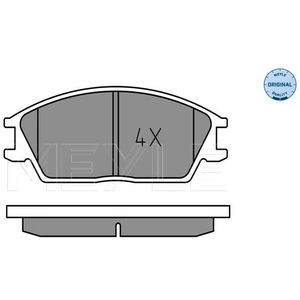 Kit de plaquettes de frein, frein à disque MEYLE-ORIGINAL Quality 0252101214 pas cher