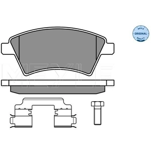 Meyle 025 243 9116/W Kit de plaquettes de frein, frein à disque pas cher