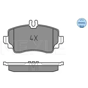 Kit de plaquettes de frein, frein à disque MEYLE-ORIGINAL Quality 0252307016 pas cher