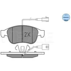 MEYLE Plaquettes de frein X4 pour ALFA ROMEO: Giulietta (Ref: 025 245 3819/W) pas cher