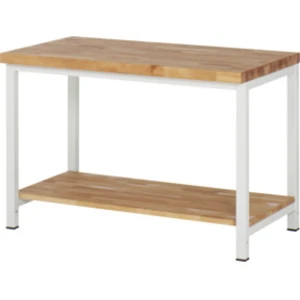 Rau établi modèle 8000 avec étagère LxPxH 1250x700x840mm pas cher