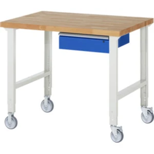 Rau Établi mobile réglable en hauteur 7001A1, L1250xP900xH950-1000mm