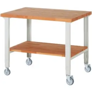 Rau Établi mobile réglable en hauteur 7000-7, L1250xP900xH950-1000mm pas cher
