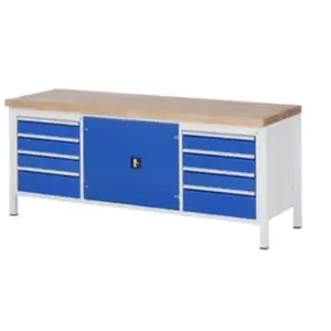 RAU Etabli Modèle 8909, L 2000 x P 700 x H 840mm pas cher
