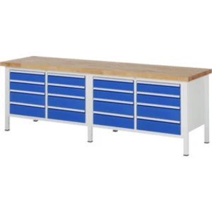 Etabli Rau modèle 8477, L 2500 x P 900 x H 840mm
