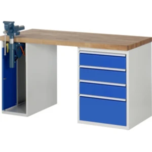 Établi Rau modèle 7510 avec 4 tiroirs et armoire LxPxH 1500x900x840mm pas cher