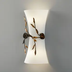 Kögl Applique murale Rose avec abat-jour en verre pas cher