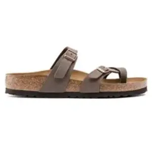 Comparateur de prix : Sandales Birkenstock Mayari Birko-Flor Birkibuc Marron 42 71061