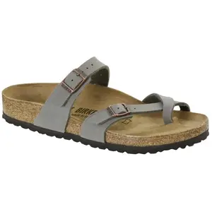 Birkenstock Mules Birkenstock Mayari Flor Women Gris - 40 pas cher