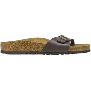 Birkenstock Madrid - Claquettes - Homme - BRUN FONCÉ - 45 EU Normal pas cher