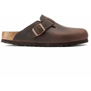 Comparateur de prix : Pantoufles Birkenstock Boston Oiled Nubuck Habana EU 41 Regular