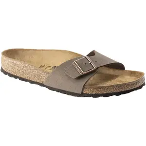 Birkenstock Sandales Birkenstock Madrid Flor M Bk040091 Beige - 44 pas cher