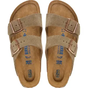 Birkenstock Arizona Suede Taupe Taupe pas cher