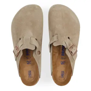 Birkenstock Boston Suede, Brown 43 pas cher