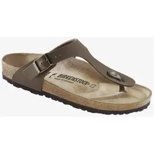 Birkenstock Gizeh - Tongs mixte adulte - Nubuk Mocca - 40 EU (étroit) pas cher
