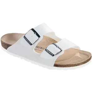 Birkenstock Arizona Birko-Flor - Sandales White 47 - Normal pas cher