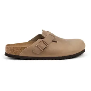 Sabots Birkenstock Boston LEOI Étroit marron - 46 pas cher