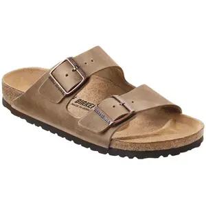 Birkenstock Arizona Oiled Leather - Sandales Tobacco Brown 39 - Normal pas cher