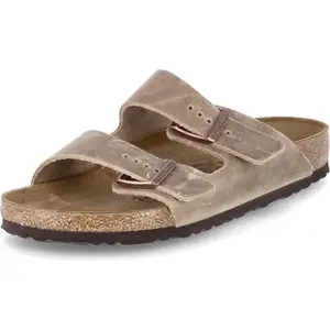 Birkenstock Arizona Oiled Leather - Sandales Tobacco Brown 40 - Normal pas cher