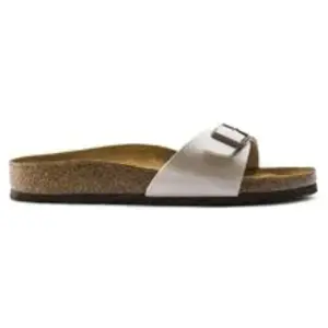 Sandales Birkenstock Madrid BS Birko-Flor Blanc 43 Étroit 940153 pas cher