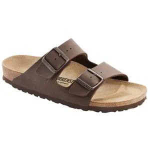Comparateur de prix : Sandales Birkenstock Arizona Birko-Flor Birkibuc Marron 43 Étroit 151183
