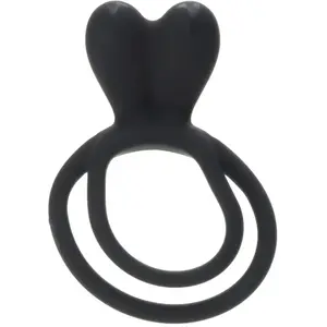 Merkloos / Sans marque Anneau Double Bunny Cock RingVendu parrue-des-plaisirs