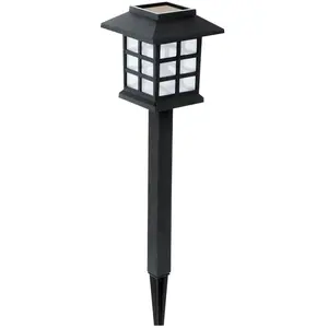 Harms - Lampe de prise solaire à led éclairage extérieur chemin de jar...