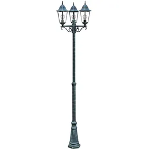 Lampe d'extérieur candélabre sur pied support d'éclairage lanterne lum...