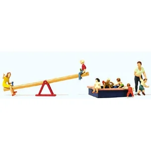 Comparateur de prix : Figurine Jeux d'enfants et enfants - Preiser Figurines pour trains - PR10587